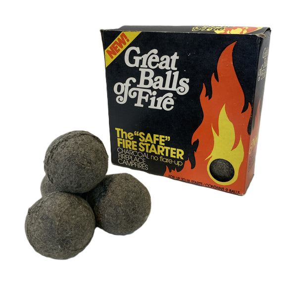 Safe Charcoal Fire Starter - Great Balls of Fire