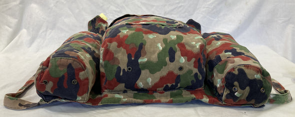 Vintage Swiss Alpenflage Camo Backpack