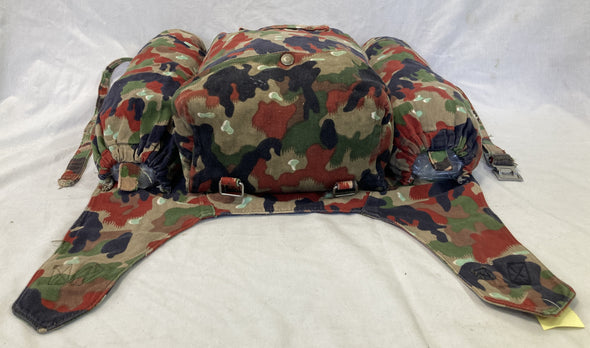 Vintage Swiss Alpenflage Camo Backpack