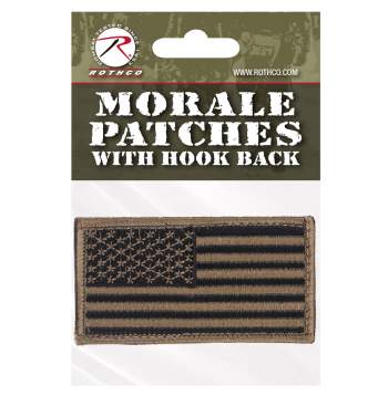 American Flag Patch - Hook Back