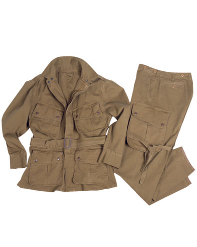 New Reproduced US WWII M42 Paratrooper Jacket & Pants Suit