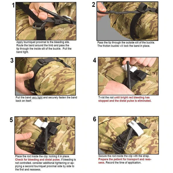 New Tactical First Aid Tourniquet