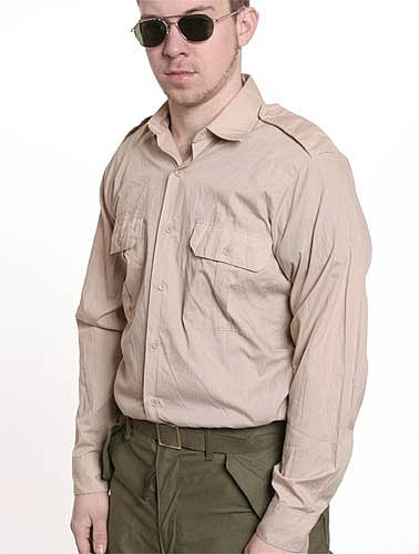 Military Officer Dress Shirt