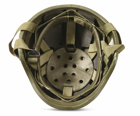 Vintage Italian Military SEPT2 Ballistic Kevlar® Helmet