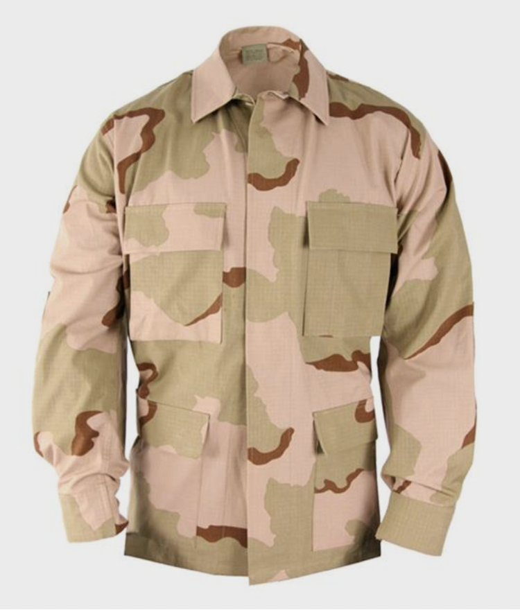 Vintage 3 Color Desert Storm   US Army BDU Jacket **THE REAL DEAL