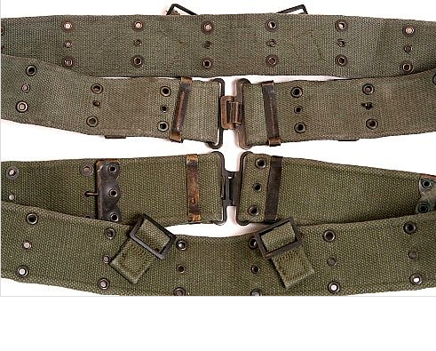 Military Surplus New & Used GI Web/Pistol Belt Grab Bag