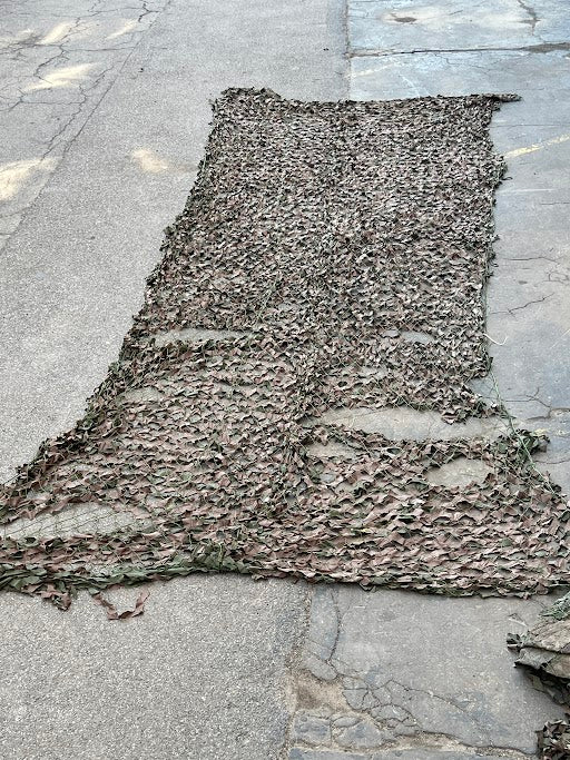 Vintage US Military 200 sq/ft "Leaf" Camo Netting